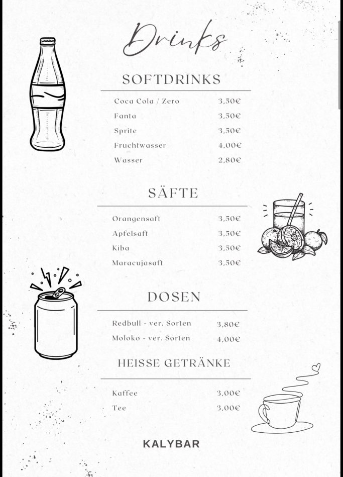 Alkoholfreie Getränke